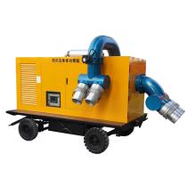 Trailer mounted dewatering pump